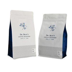 Bolsa De Café Compostable De 0.5 Lb 1 Lb 2 Lb 5 Lb Con Válvula Y Cremallera