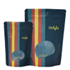 La Aduana Reciclable 250g Imprimió El Bolso De Empaquetado Flexible De La Cremallera De La Comida Del Café De La Bolsa De Pie