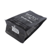 Bolsas Con Cremallera De Bolsillo Para Café Compostables De Papel Negro Con Superficie UV, Diseñadas Para Requisitos Particulares