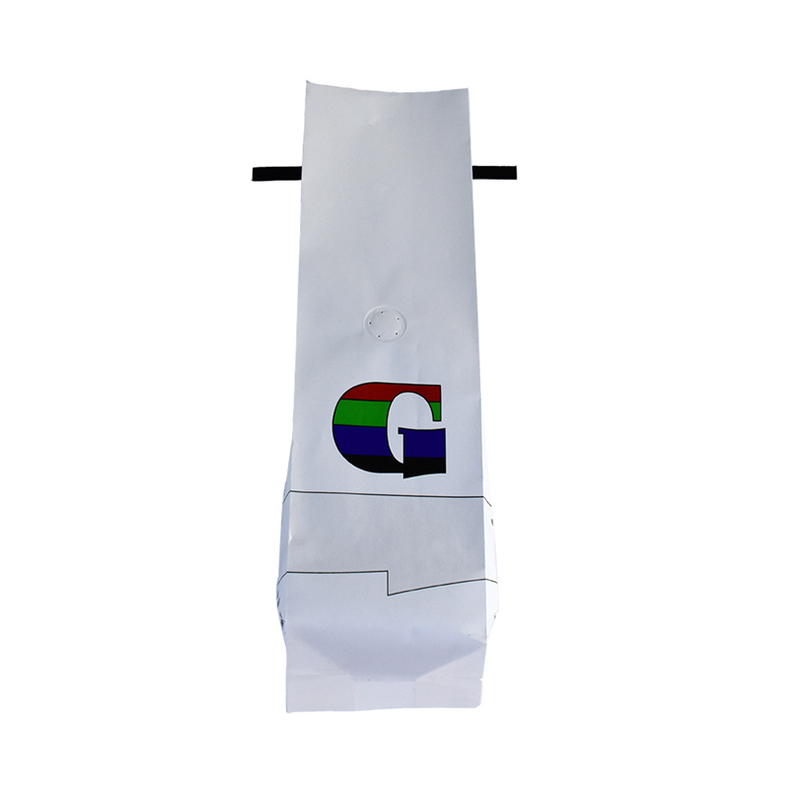 Bolsa De Café Molido Impreso Personalizado En Papel Kraft Sostenible Que Empaqueta La Bolsa Biodegradable Tintie Reutilizable