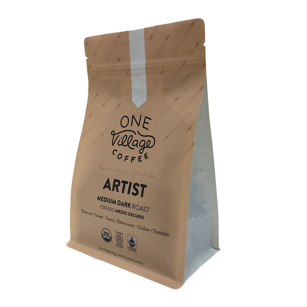 Bolsa De Café Biodegradable De Material 100% Compostable Descomposición De Fabricantes Malasia