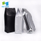 Venta al por mayor Compostable Custom Private Label Empaquetado de alimentos Papel de aluminio Flat Square Block Bottom Biodegradable Coffee Valve Bags Bolsas con cierre de cremallera