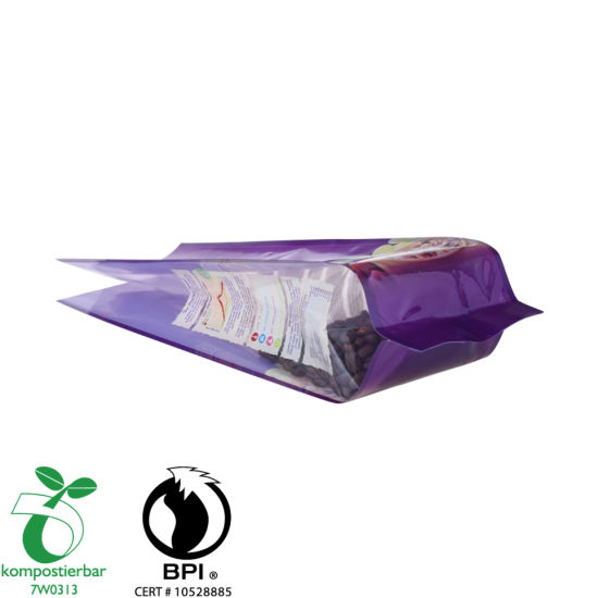 Reciclable Side Russet Eco-Friendly Bolsa de almacenamiento Fabricante China