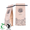 Proveedor de bolsa de papel Kraft de café con refuerzo lateral de polvo de proteína de suero en China