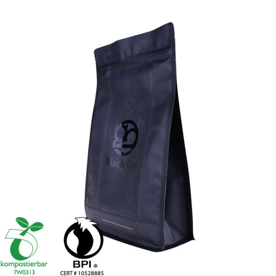 Fábrica de bolsas de plástico de embalaje de té biodegradable con sello térmico en China