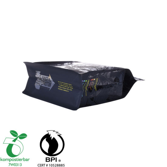Proveedor de almidón biodegradable de fondo redondo de material laminado en China