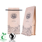 Proveedor de bolsa de café de plástico con cierre de papel Kraft con cierre hermético de China