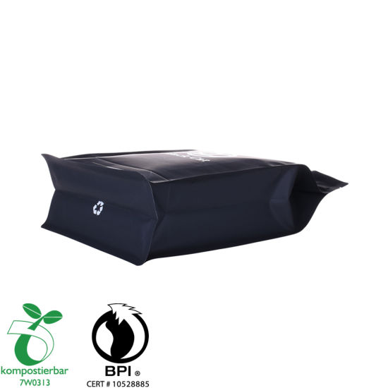 Fabricante de alimentos de bolsa ecológica de fondo redondo de material laminado en China