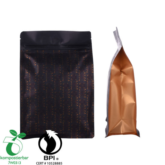 Eco Friendly PLA y Pbat Plastic Coffee Packaging Fabricante en China