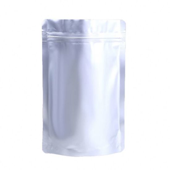 Bolsa de embalaje de plástico con cierre de papel de aluminio personalizado para alimentos