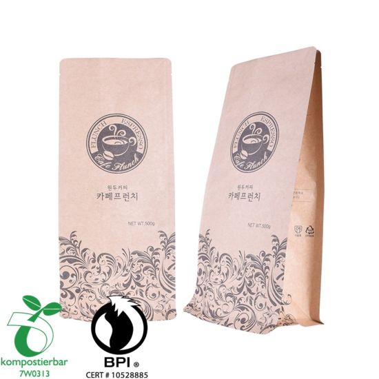 Fabricante reutilizable de bolsas de alimentos biodegradables de fondo redondo en China