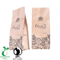 Fábrica de bolsas de sacos de café con fondo de bloque OEM en China