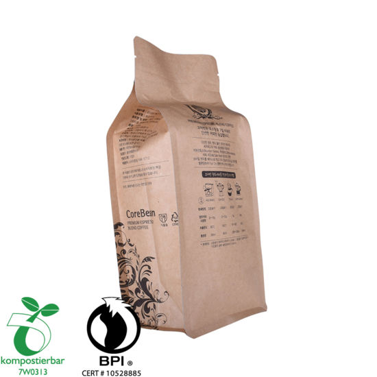 Ziplock Doypack Coffee Packaging Fábrica de papel Kraft de China