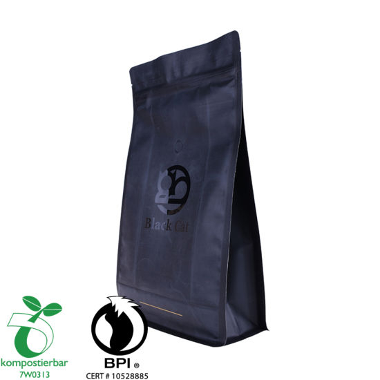 Plástico Zip Lock Block Bottom Greentest Eco Fabricante en China
