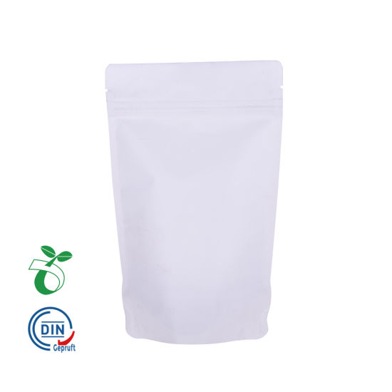 Cp01b personalizado impreso laminado claro vacío biodegradable plástico bolsa de café bolsa de té
