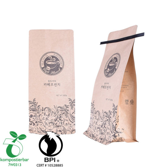 Fábrica de bolsas de café compostables impresas a medida en Costa Rica en China