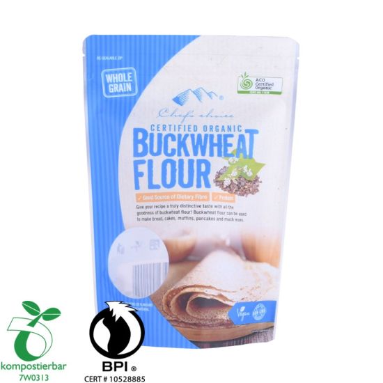 Food Ziplock Clear Window Eco Bag Print Fabricante en China