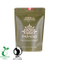 Ziplock Biodegradable Zip Lock Bolsa de café con válvula de desgasificación Fabricante en China