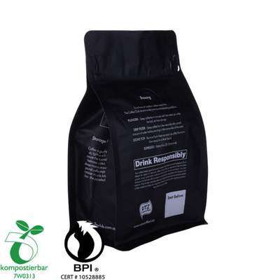 Fabricante de bolsas de café elaboradas con fondo cuadrado OEM de China