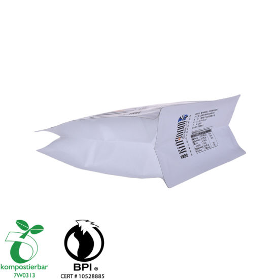Fabricante de bolsas de café de 100 g con refuerzo lateral y sello térmico en China
