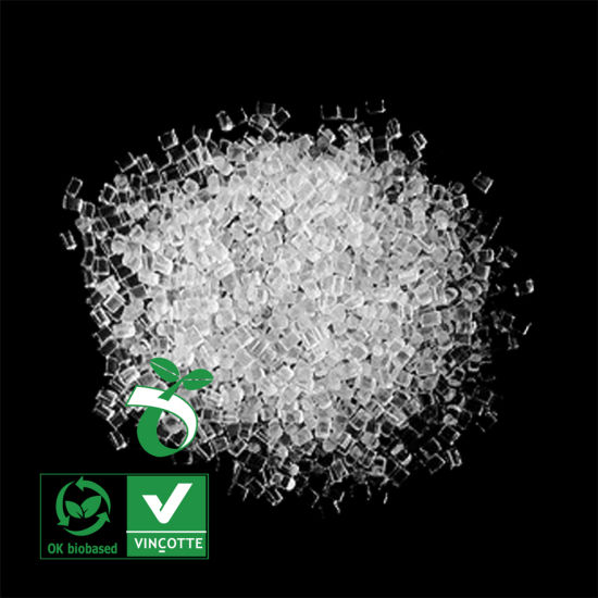 Proveedor reciclado de resina de poliéster biodegradable de bajo precio en China