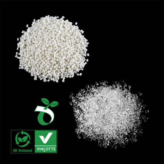 Precio de fábrica biodegradable Almidón de maíz Material plástico China