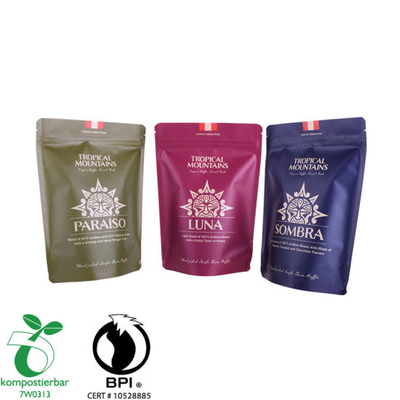 Buena capacidad de sellado Bio Side Gusset Coffee Packaging Bag Factory en China
