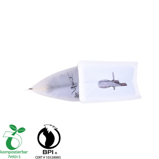 Bolsa de plástico con cierre de cremallera con cierre cuadrado inferior con cierre hermético al por mayor en China