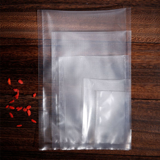 Bolsa de retoque de laminado Bolsa de embalaje de alimentos de vacío de nylon de plástico