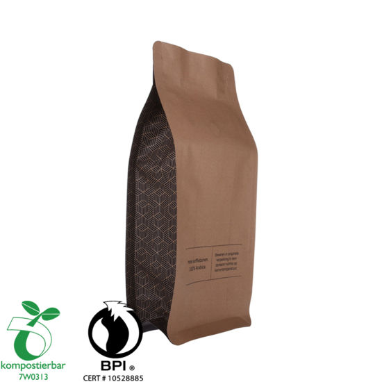 Bolsa de papel Kraft compostable OEM para té al por mayor en China